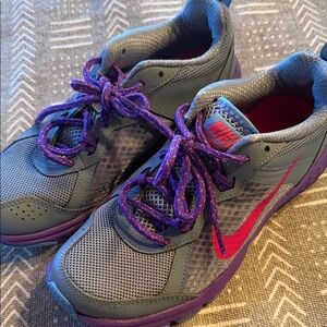 Nike Gray and Pink Sneakers